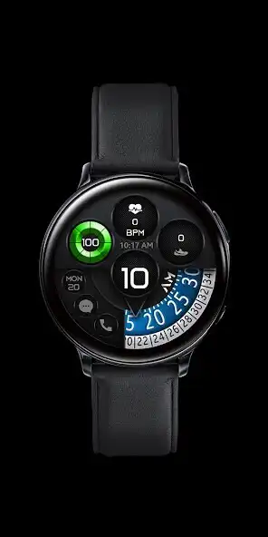 Play [SSP] Clean Watch face as an online game [SSP] Clean Watch face with UptoPlay